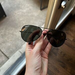 Ray-Ban Black Classic Aviator Sunglasses